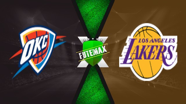 Oklahoma City Thunder X Los Angeles Lakers ao vivo